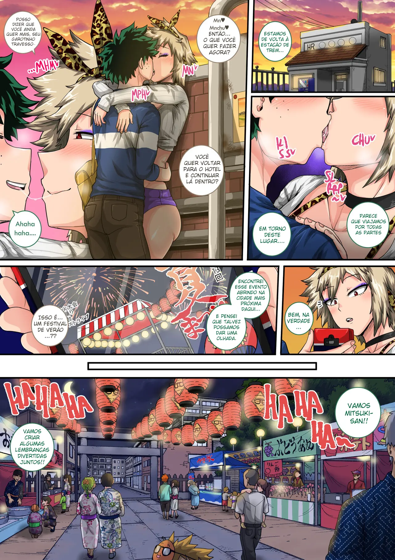 fodendo a Mãe do Bakugo - Foto 49