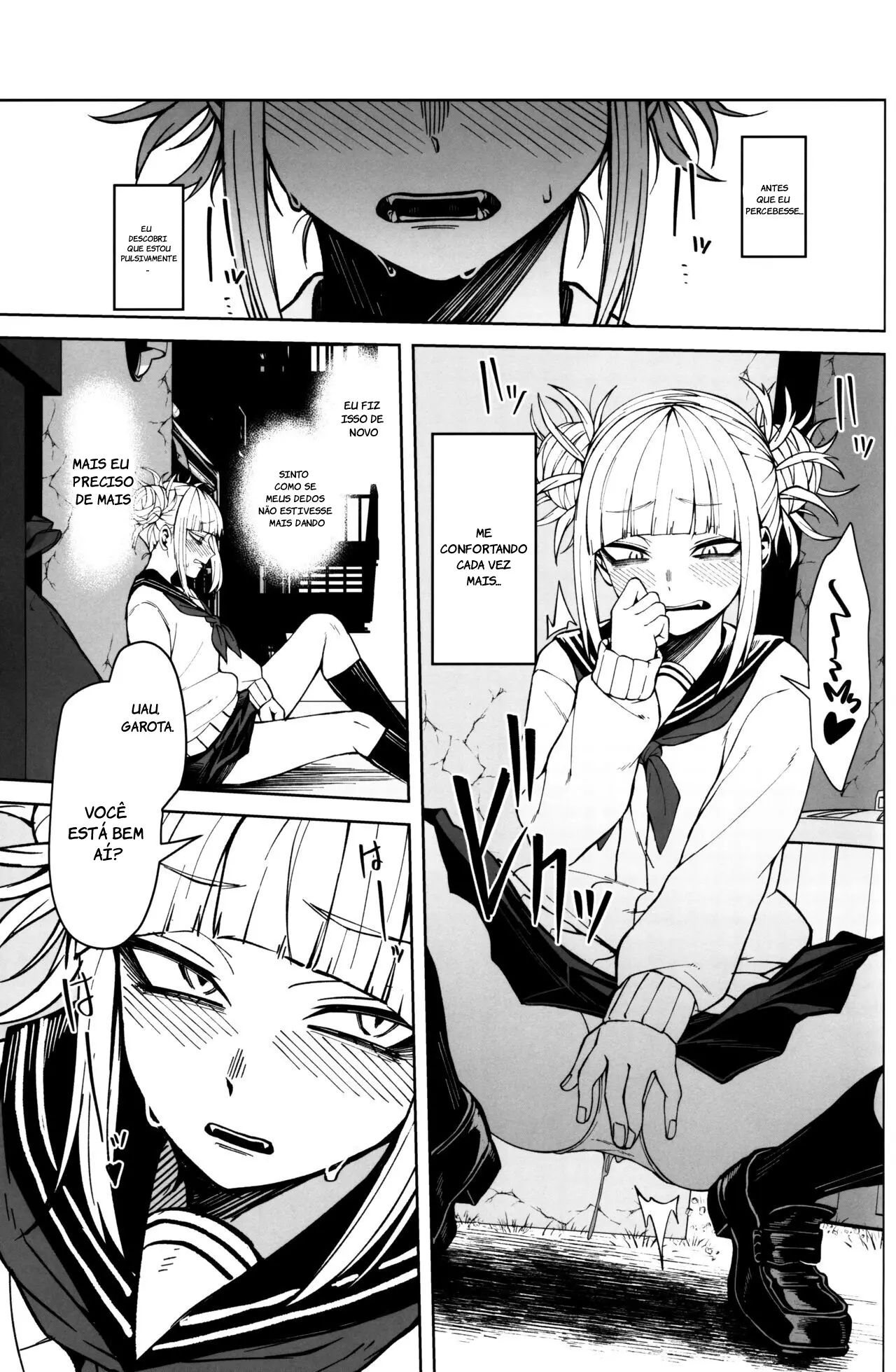 Himiko Toga fodendo com três - Foto 3